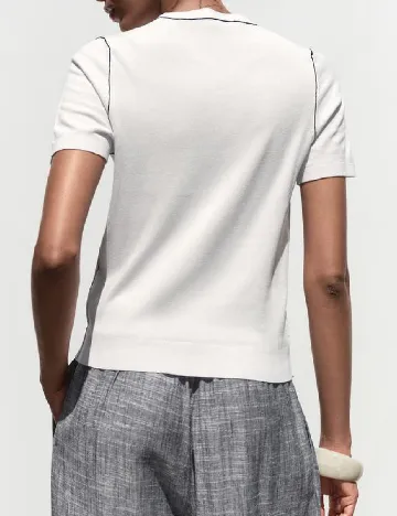 Tricou Zara, alb
