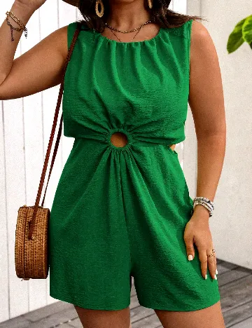 Salopeta SHEIN CURVE, verde