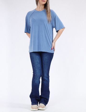 Tricou Only, albastru