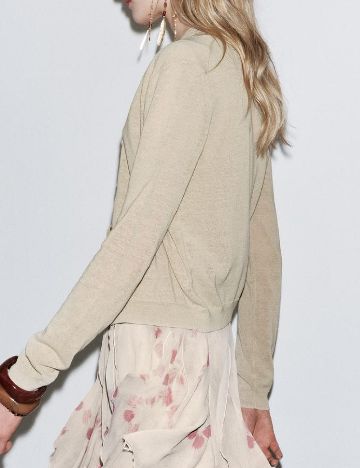 Cardigan Zara, bej
