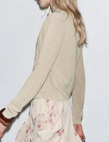 Cardigan Zara, bej