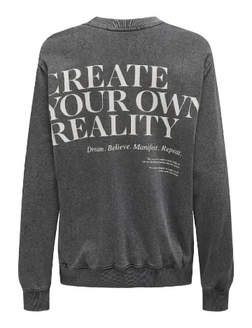 Bluza Only, gri