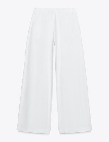 Blugi Zara, alb