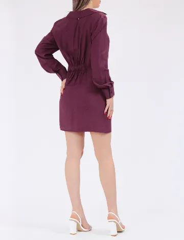 Rochie scurta Only, visiniu