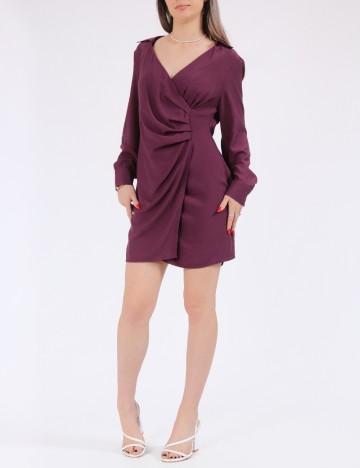 Rochie scurta Only, visiniu