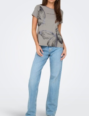 Tricou Only, gri