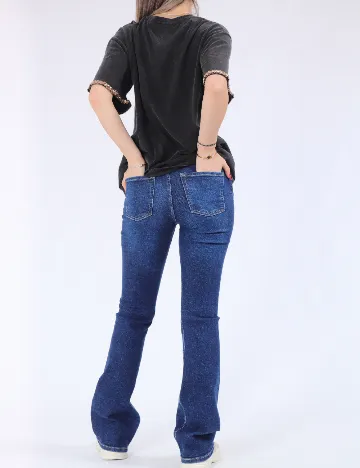 Tricou Only, gri inchis