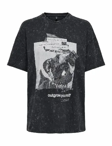 Tricou Only, negru