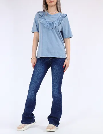 Tricou Only, albastru