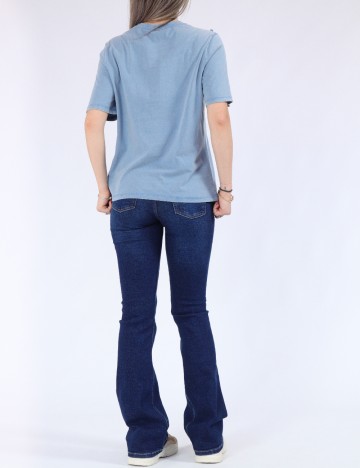 Tricou Only, albastru