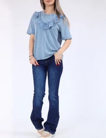 Tricou Only, albastru