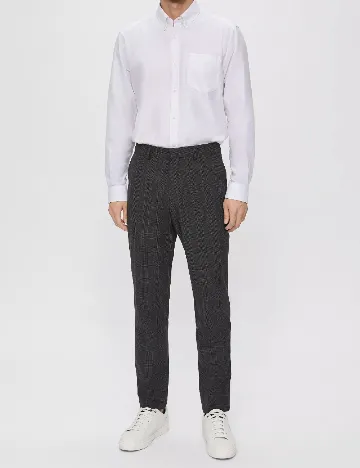 Pantaloni s.Oliver, gri inchis
