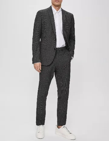 Pantaloni s.Oliver, gri inchis