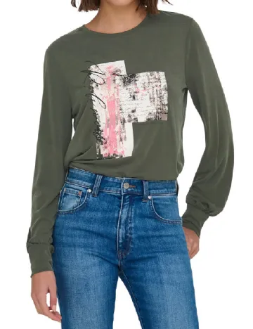 Bluza Only, verde