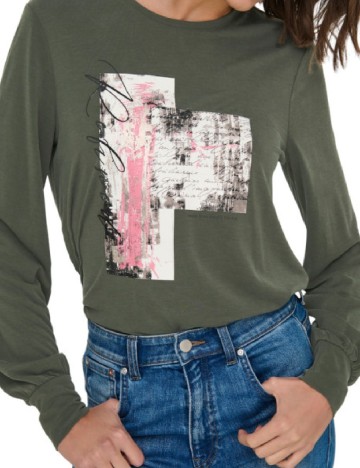 Bluza Only, verde