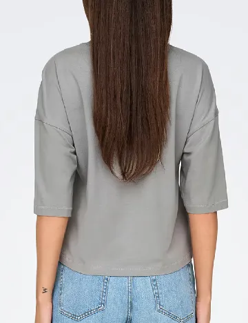 Tricou Only, gri