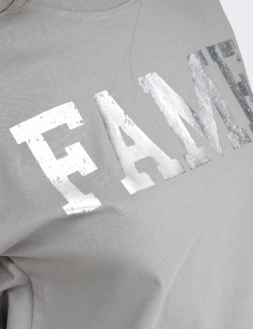 Tricou Only, gri