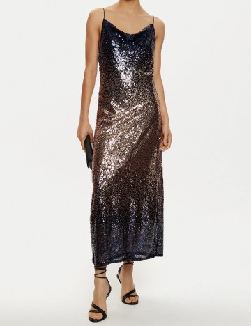 Rochie lunga Only, mix culori