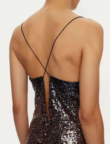 Rochie lunga Only, mix culori
