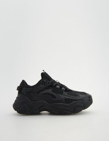 Adidasi Reserved, negru