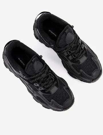 Adidasi Reserved, negru