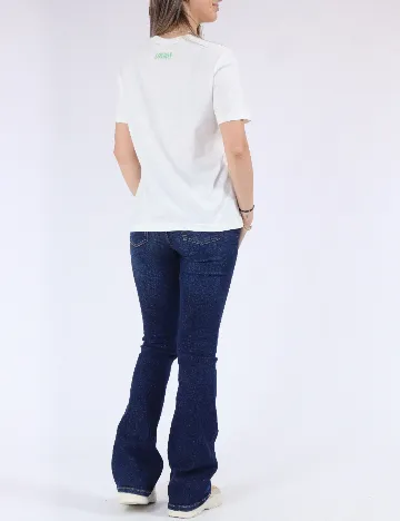 Tricou Only, alb