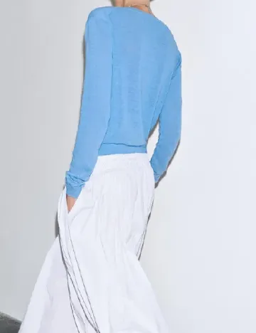 Cardigan Zara, albastru