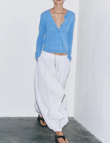 Cardigan Zara, albastru