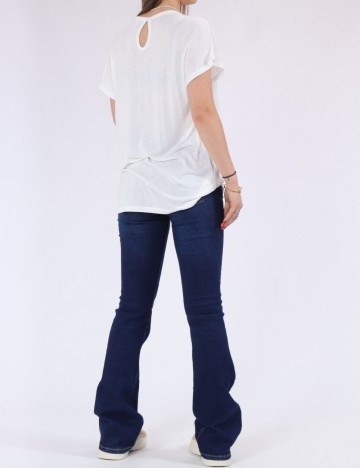 Tricou Only, alb