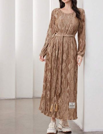 Rochie lunga SHEIN, maro