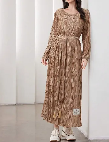 Rochie lunga SHEIN, maro