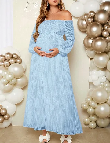 Rochie lunga SHEIN, albastru