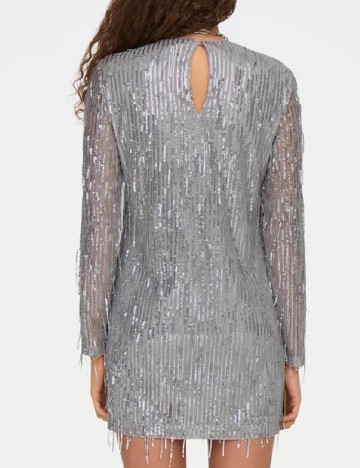 Rochie scurta Only, gri