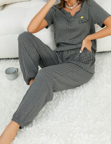 Pijama SHEIN, gri