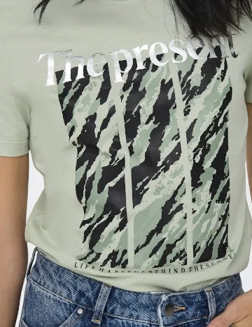 Tricou Only, verde