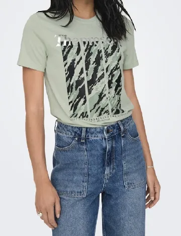 Tricou Only, verde