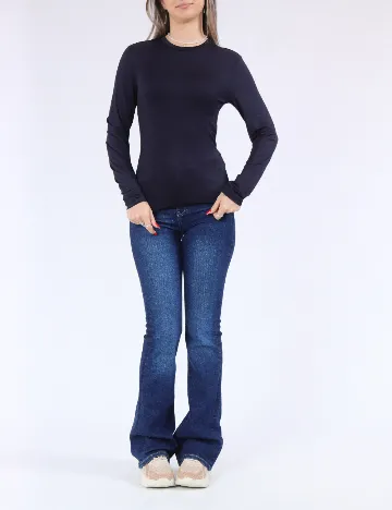 Bluza Only, bleumarin
