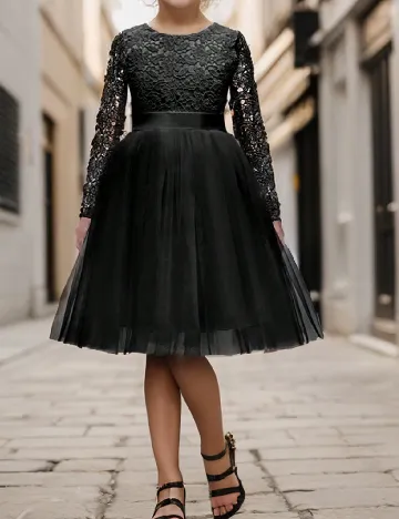 Rochie Shein Kids, negru