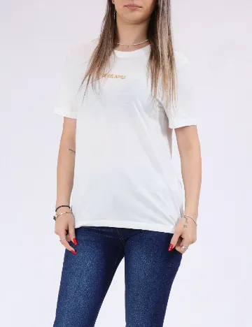 Tricou Only, alb