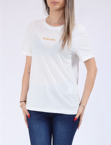 Tricou Only, alb