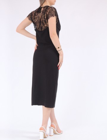 Rochie lunga Only, negru