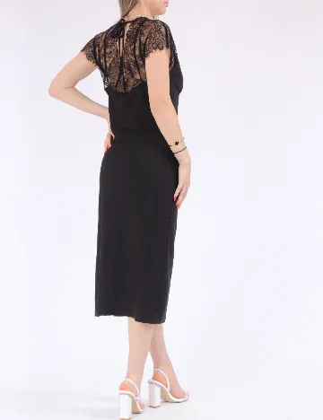 Rochie lunga Only, negru