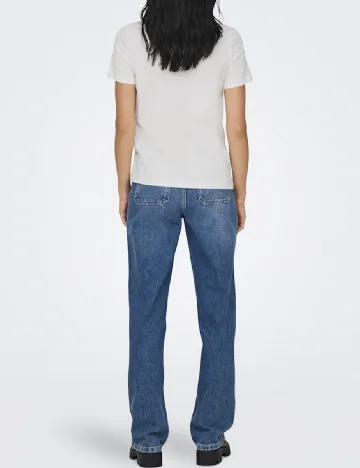 Tricou Only, alb