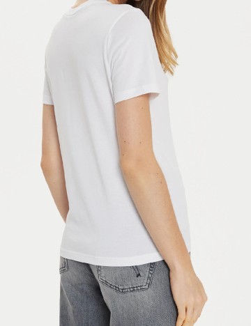 Tricou Only, alb
