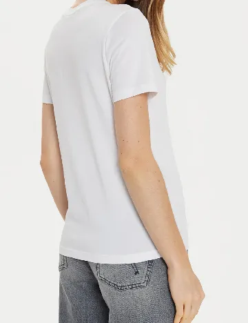 Tricou Only, alb