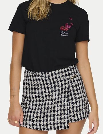 Tricou Only, negru