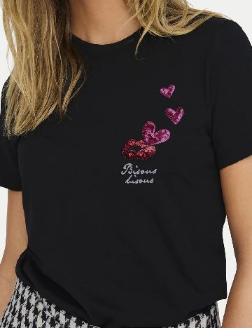 Tricou Only, negru