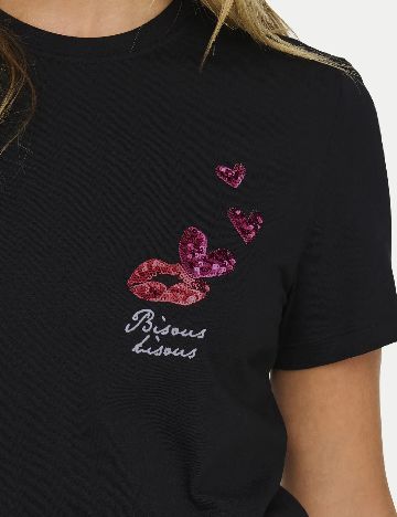 Tricou Only, negru