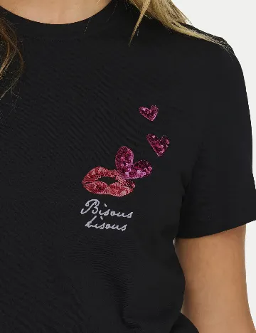 Tricou Only, negru