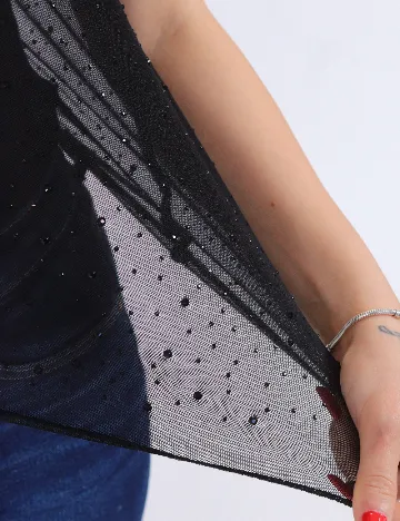 Tricou Only, negru